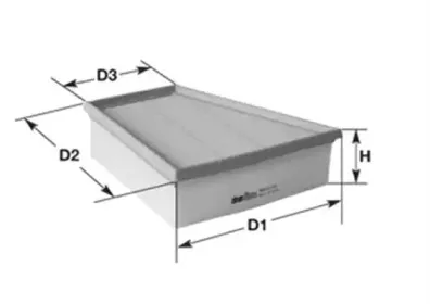 152071758398 MAGNETI MARELLI Воздушный фильтр