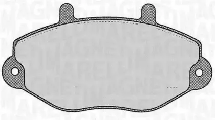 363916060270 MAGNETI MARELLI Комплект тормозных колодок, дисковый тормоз