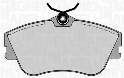 363916060417 MAGNETI MARELLI Комплект тормозных колодок, дисковый тормоз