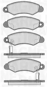 363916060549 MAGNETI MARELLI Комплект тормозных колодок, дисковый тормоз