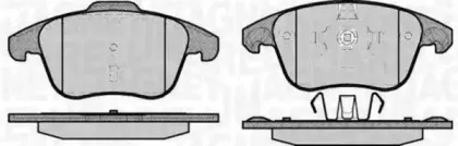 363916060644 MAGNETI MARELLI Комплект тормозных колодок, дисковый тормоз