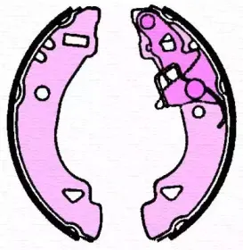 360219192157 MAGNETI MARELLI Тормозные колодки