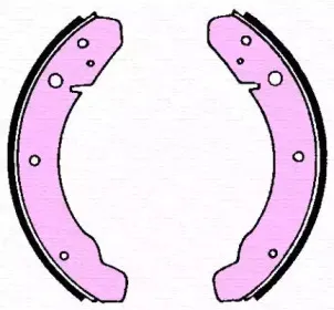 360219196098 MAGNETI MARELLI Тормозные колодки