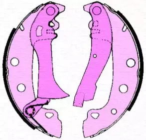 360219196314 MAGNETI MARELLI Тормозные колодки