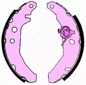 360219196435 MAGNETI MARELLI Тормозные колодки