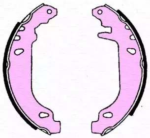 360219196681 MAGNETI MARELLI Тормозные колодки