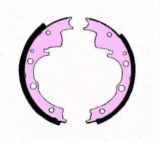 360219197261 MAGNETI MARELLI Тормозные колодки