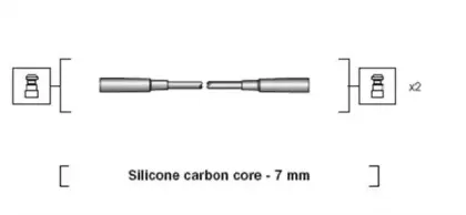 941318111003 MAGNETI MARELLI Комплект проводов зажигания