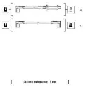 941085070563 MAGNETI MARELLI Комплект проводов зажигания