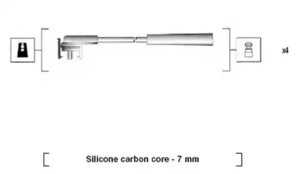 941325060899 MAGNETI MARELLI Комплект проводов зажигания