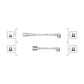 941319170022 MAGNETI MARELLI Комплект проводов зажигания