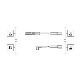 941319170066 MAGNETI MARELLI Комплект проводов зажигания