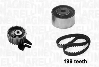 341301100000 MAGNETI MARELLI Комплект ремня ГРМ