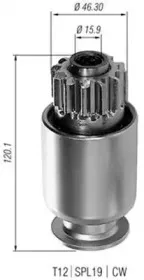 940113020020 MAGNETI MARELLI Ведущая шестерня, стартер