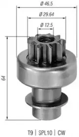 940113020043 MAGNETI MARELLI Ведущая шестерня, стартер