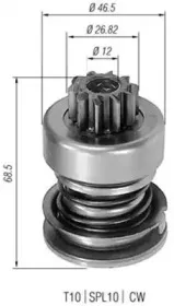 940113020099 MAGNETI MARELLI Ведущая шестерня, стартер
