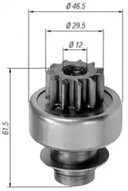 940113020307 MAGNETI MARELLI Ведущая шестерня, стартер