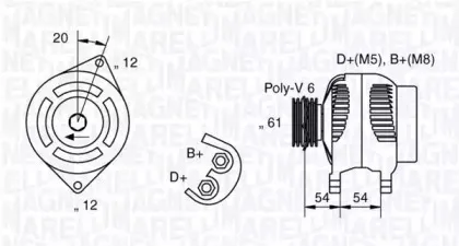 063321833010 MAGNETI MARELLI