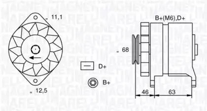 063321021010 MAGNETI MARELLI