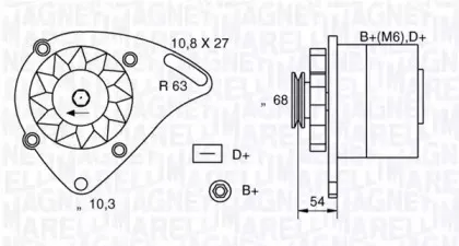 063321165010 MAGNETI MARELLI