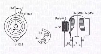 063321606010 MAGNETI MARELLI