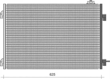 350203341000 MAGNETI MARELLI Конденсатор, кондиционер