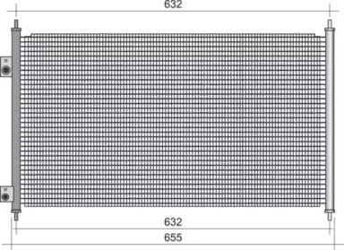 350203386000 MAGNETI MARELLI Конденсатор, кондиционер