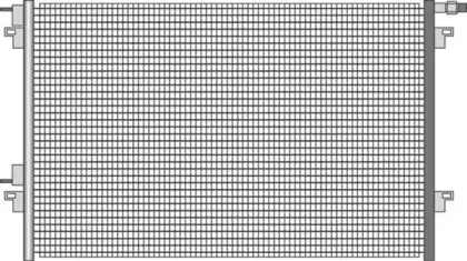 350203439000 MAGNETI MARELLI Конденсатор, кондиционер