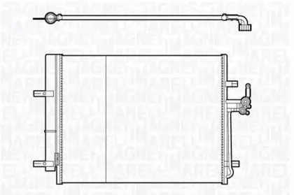 350203712000 MAGNETI MARELLI Конденсатор, кондиционер