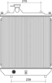 350213115500 MAGNETI MARELLI Радиатор, охлаждение двигателя