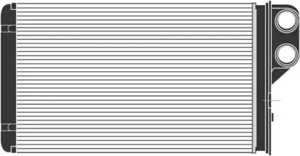 350218236000 MAGNETI MARELLI Теплообменник, отопление салона