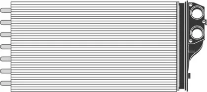 350218239000 MAGNETI MARELLI Теплообменник, отопление салона