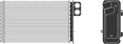 350218269000 MAGNETI MARELLI Теплообменник, отопление салона