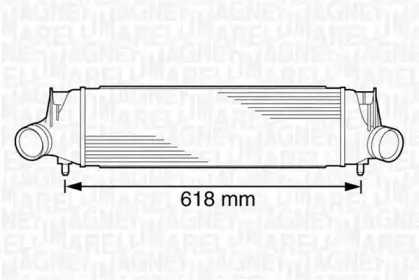 351319201390 MAGNETI MARELLI Интеркулер