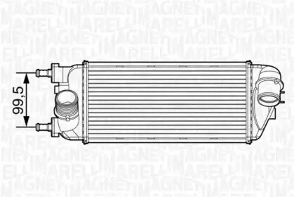 351319201500 MAGNETI MARELLI Интеркулер