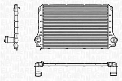 351319201670 MAGNETI MARELLI Интеркулер