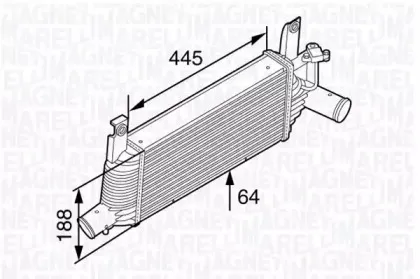 351319202240 MAGNETI MARELLI Интеркулер
