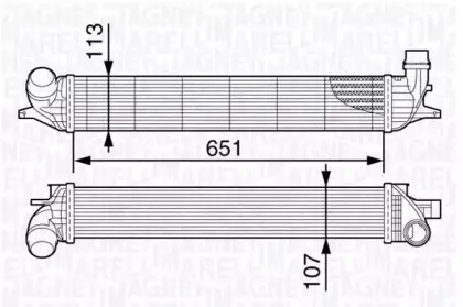351319202620 MAGNETI MARELLI Интеркулер