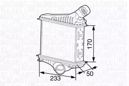 351319202660 MAGNETI MARELLI Интеркулер