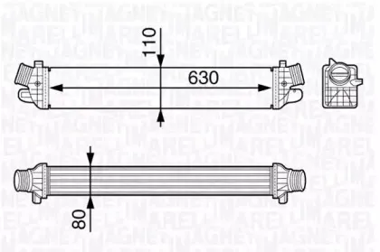 351319202970 MAGNETI MARELLI Интеркулер