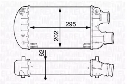 351319203310 MAGNETI MARELLI Интеркулер