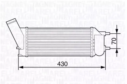 351319203530 MAGNETI MARELLI Интеркулер