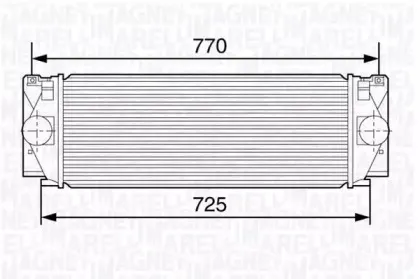 351319203630 MAGNETI MARELLI Интеркулер