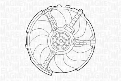 069422032010 MAGNETI MARELLI Вентилятор, охлаждение двигателя