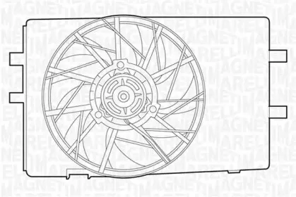 069422325010 MAGNETI MARELLI Вентилятор, охлаждение двигателя