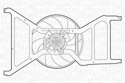 069422353010 MAGNETI MARELLI Вентилятор, охлаждение двигателя