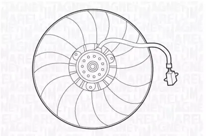 069422476010 MAGNETI MARELLI Вентилятор, охлаждение двигателя