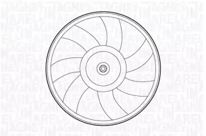 069422591010 MAGNETI MARELLI Вентилятор, охлаждение двигателя