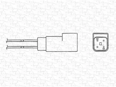 460002142010 MAGNETI MARELLI Лямбда-зонд