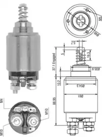 940113050261 MAGNETI MARELLI Тяговое реле, стартер